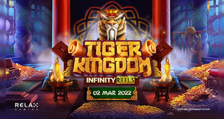 Relax Gaming welcomes the Year of the Tiger with new online slot Tiger Kingdom Infinity Reels